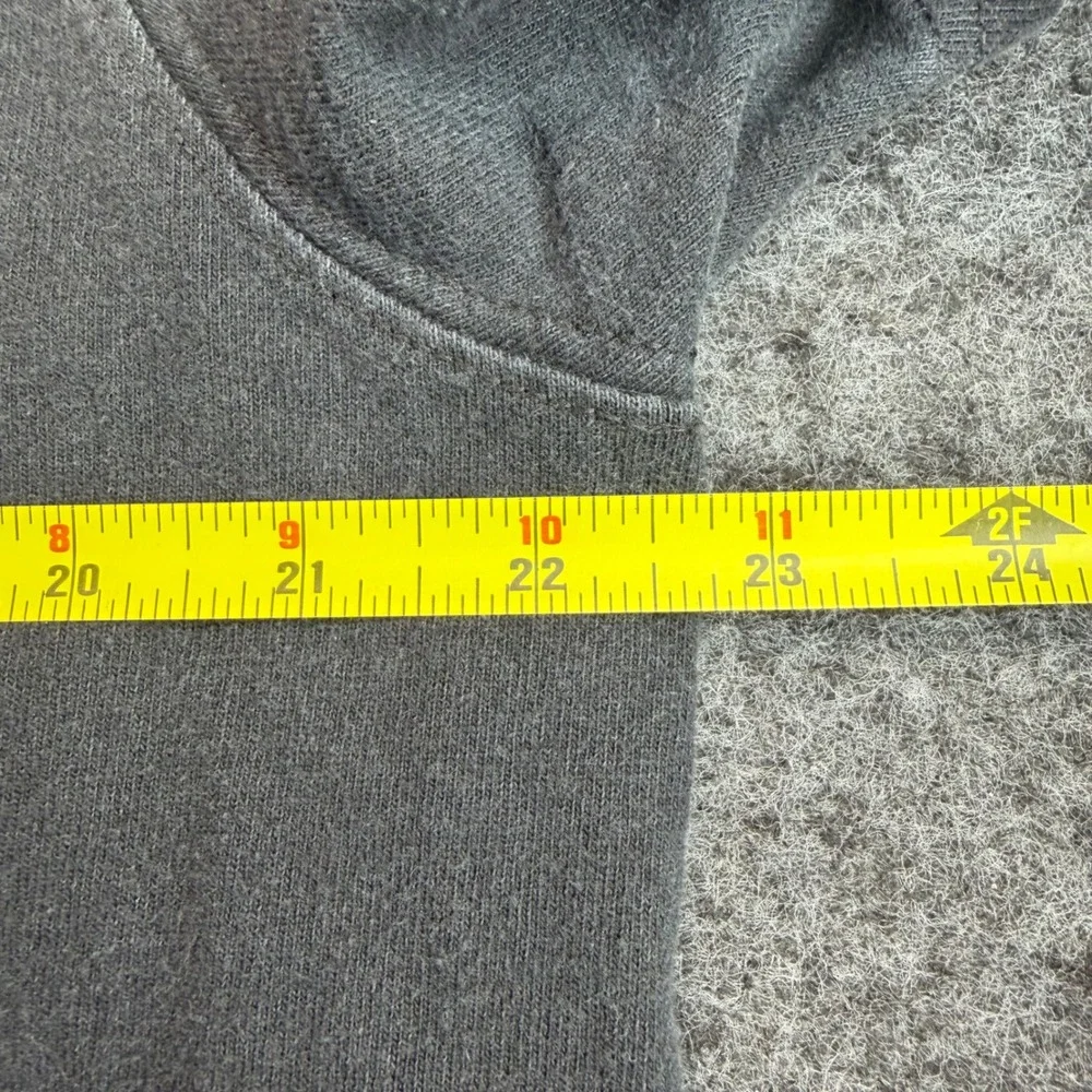 Champion T-Shirt Mens XL Black Short Sleeve Script Logo Cotton Faded READ - Picture 8 of 10
